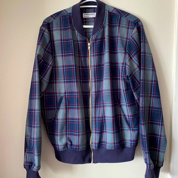 ๐ฟ AA Plaid Bomber - Picture 1 of 2